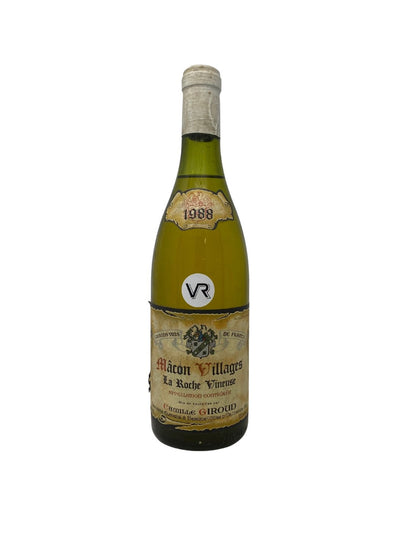 Macon Villages "La Roche Vineuse" - 1988 - Camille Giroud - Rarest Wines