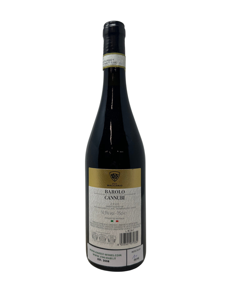 Barolo "Cannubi Boschis" - 2020 - Pico Maccario