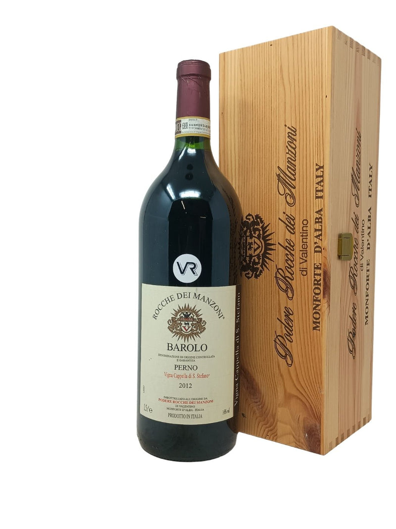 1,5L Barolo Perno "Vigna Cappella di S. Stefano" IOWC - 2012 - Podere Rocche dei Manzoni - Rarest Wines