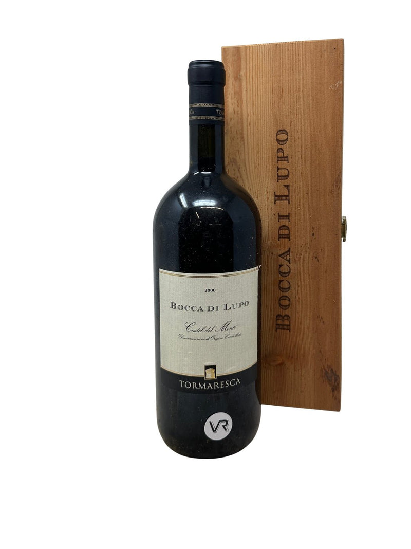 1,5L Castel del Monte “Bocca di Lupo” - 2000 - Tormaresca IOWC - Rarest Wines