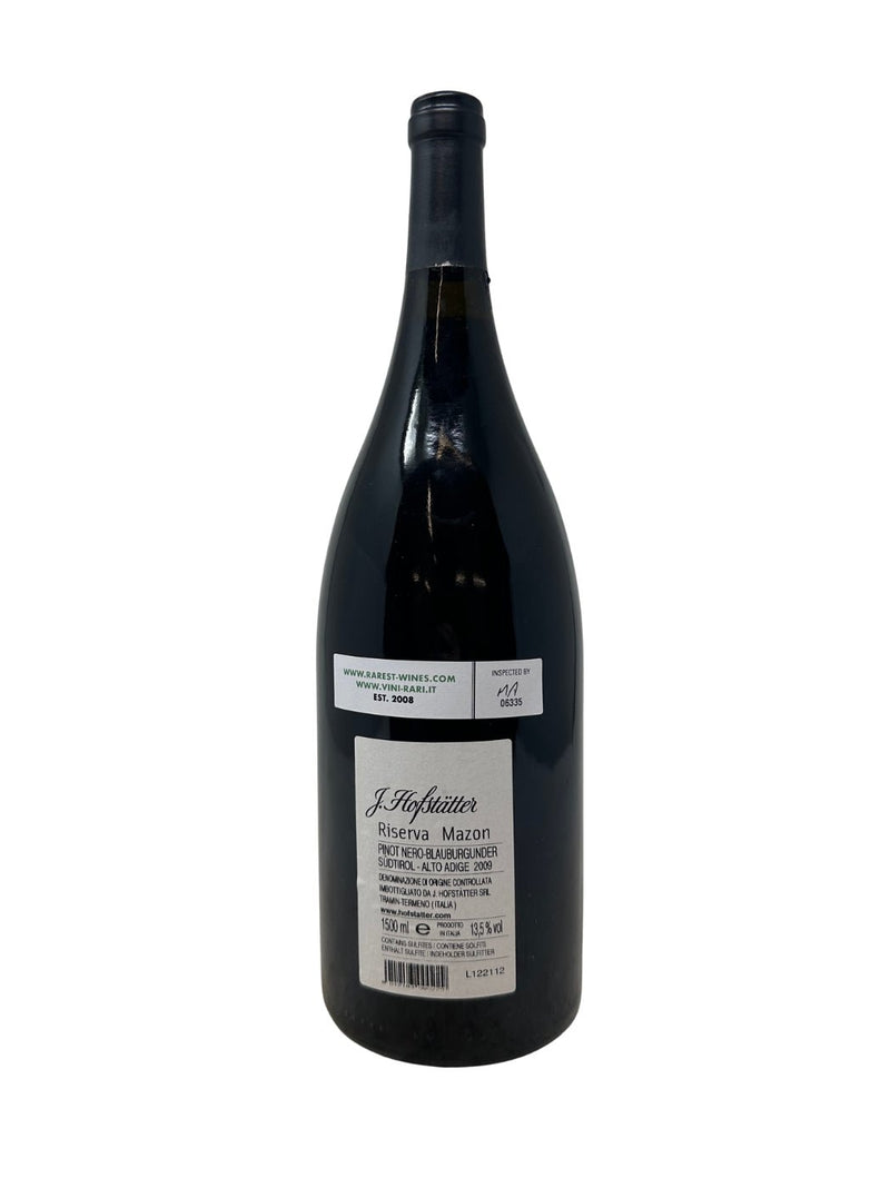 1,5L Pinot Nero "Riserva Mazon” - 2009 - Hofstätter - Rarest Wines