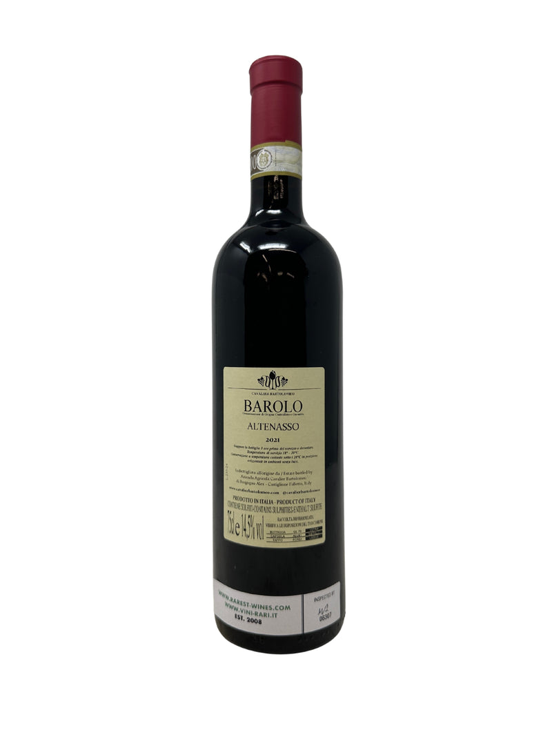 Barolo “Altenasso” - 2021 - Cavalier Bartolomeo