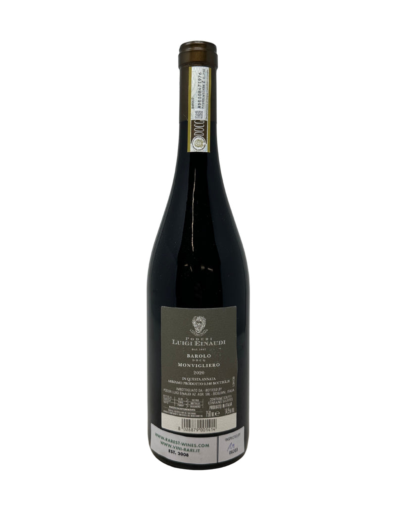 Barolo "Monvigliero" - 2020 - Poderi Luigi Einaudi