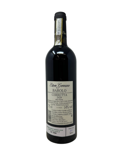 Barolo "Cerretta" - 2020 - Ettore Germano