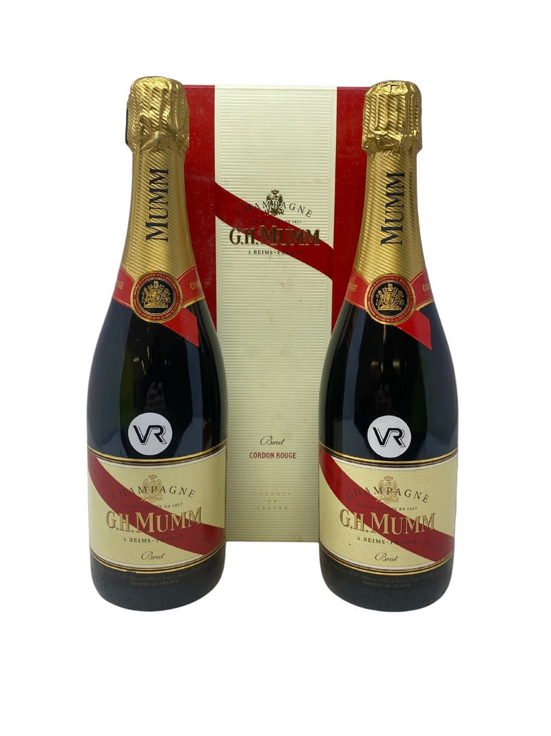 2x Champagne Cuvee Brut Cordon Rouge IOC 00&