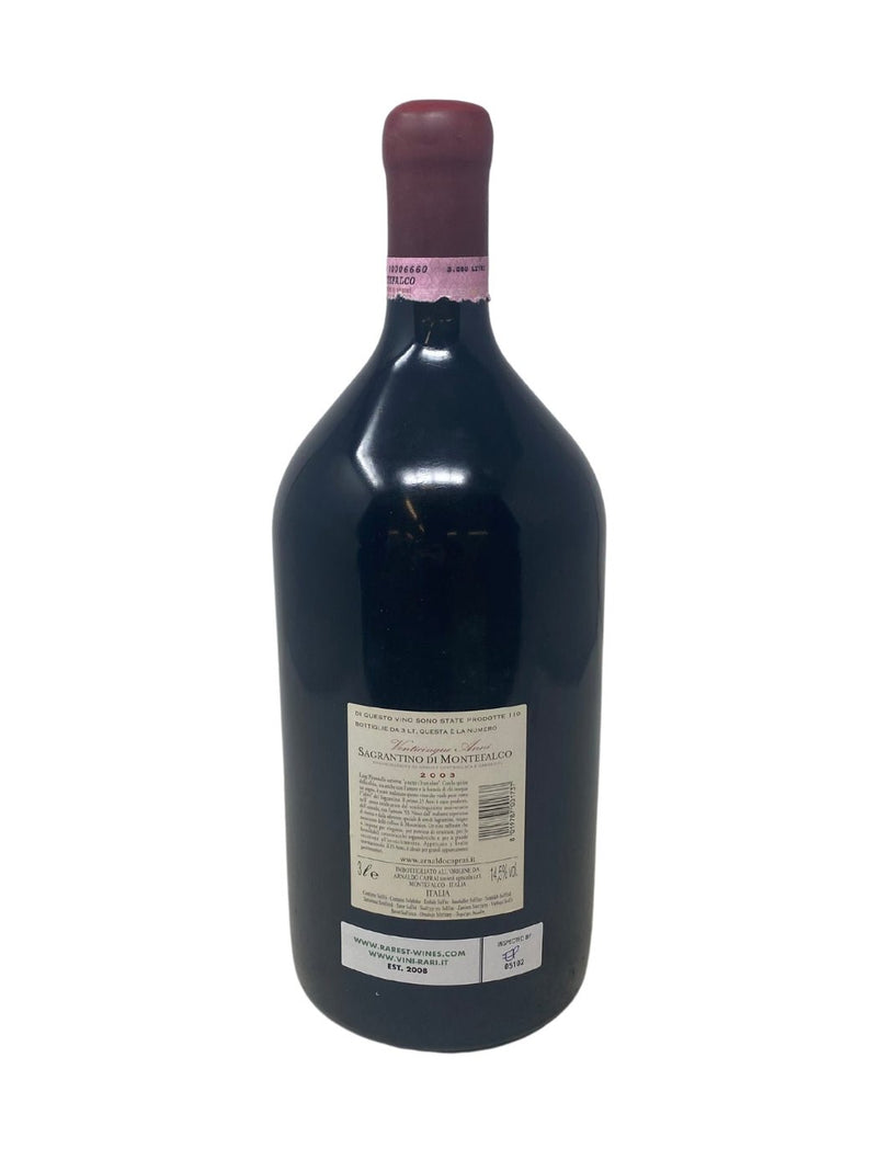 3L Sagrantino di Montefalco "25 Anniversario" IOWC - 2003 - Arnaldo Caprai - Rarest Wines