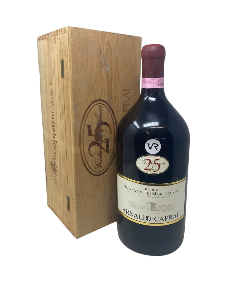 3L Sagrantino di Montefalco "25 Anniversario" IOWC - 2003 - Arnaldo Caprai - Rarest Wines