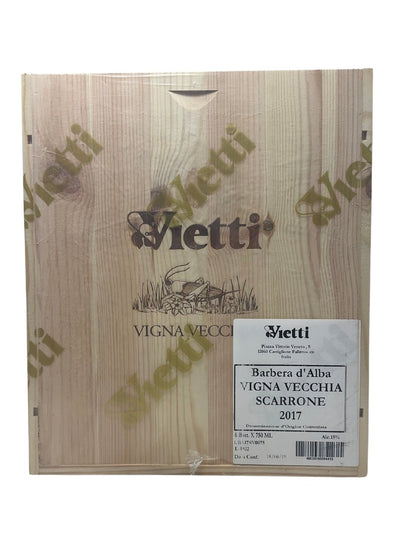 6x Barbera d'Alba "Scarrone Vigna Vecchia" IOWC - 2017 - Vietti - Rarest Wines