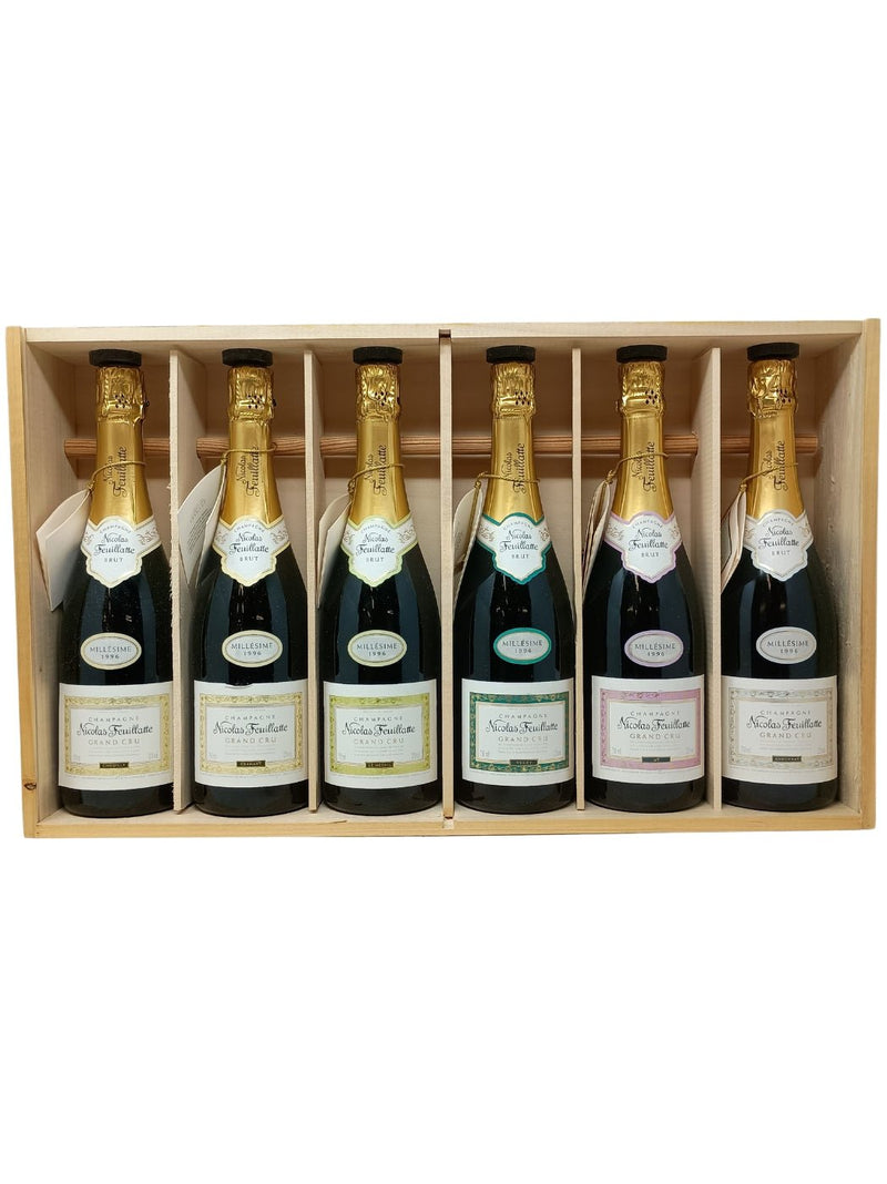 6x Champagne Cuvee "Collection Particuliere Grands Crus" IOWC - 1996 - Nicolas Feuillatte - Rarest Wines