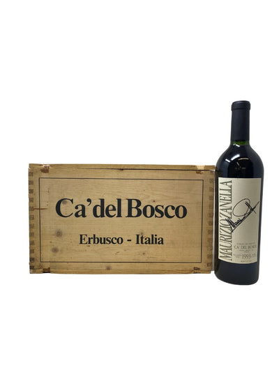 6x Rosso del Sebino "Maurizio Zanella" IOWC - 1993 - Cà del Bosco - Rarest Wines