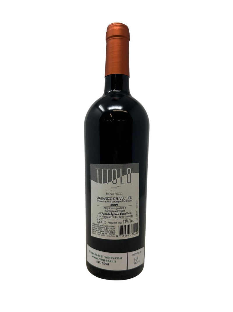 Aglianico del Vulture “Titolo” - 2010 - Elena Fucci - Rarest Wines
