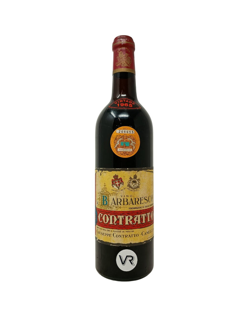 Barbaresco - 1965 - Giuseppe Contratto - Rarest Wines