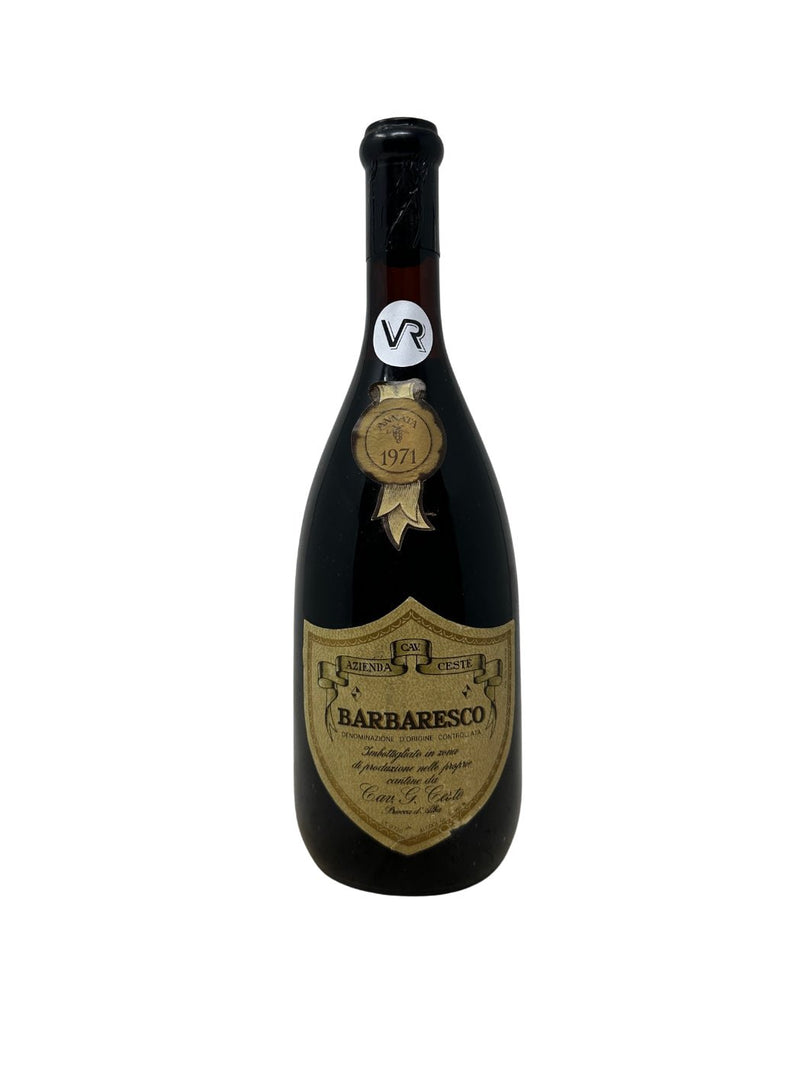 Barbaresco - 1971 - Cav. G. Ceste - Rarest Wines