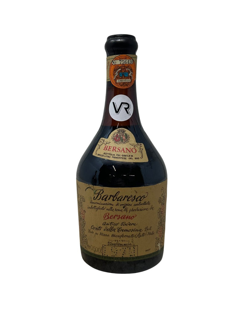 Barbaresco - 1978 - Bersano - Rarest Wines