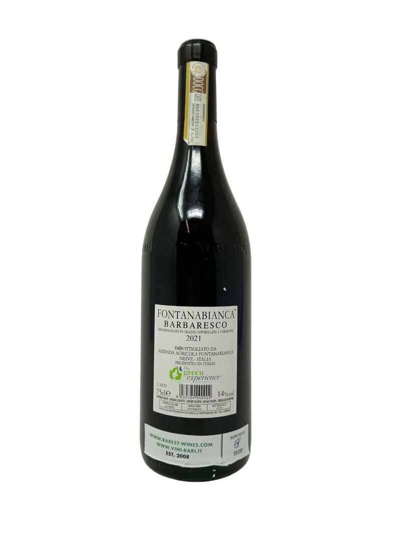 Barbaresco - 2021 - Fontanabianca - Rarest Wines