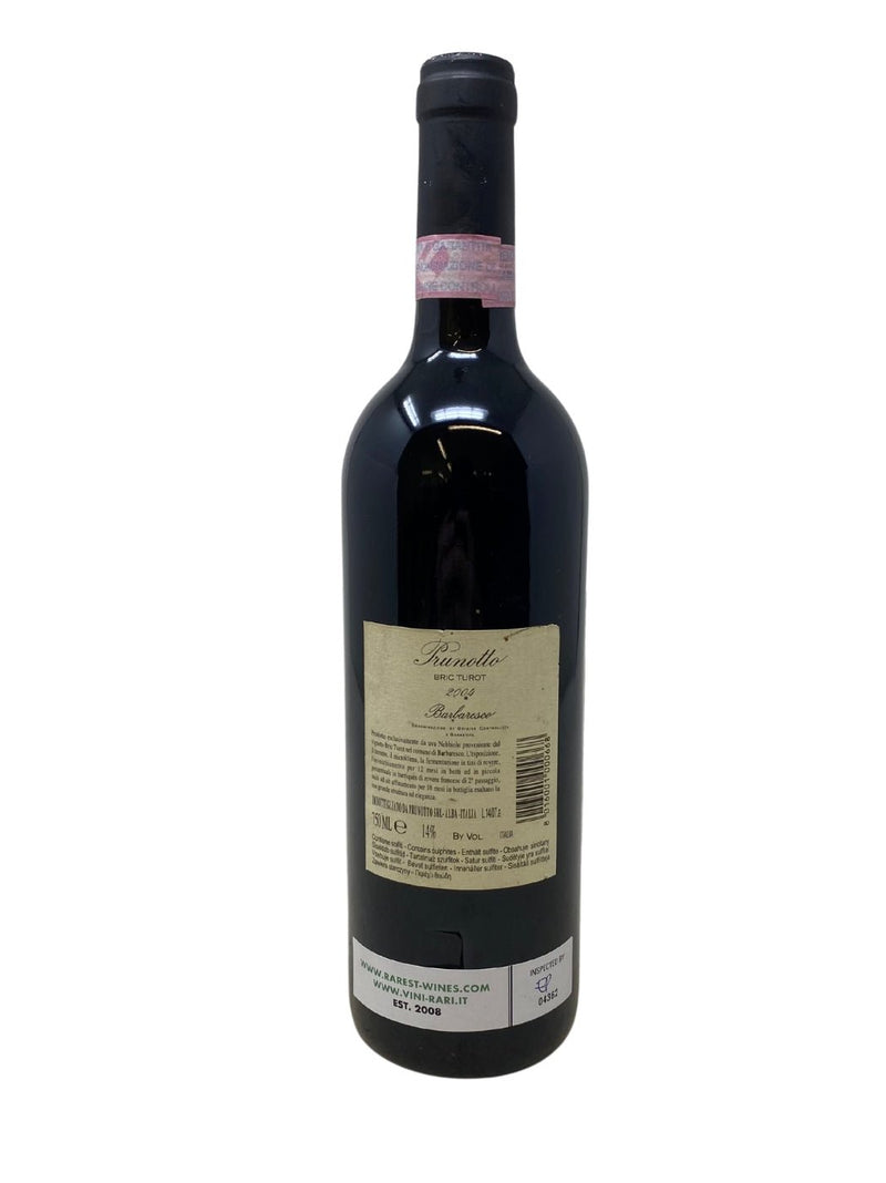 Barbaresco "Bric Turot" - 2004 - Prunotto - Rarest Wines