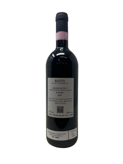 Barbaresco “Pajorè” - 2008 - Rizzi - Rarest Wines