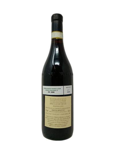 Barbaresco Riserva "Bricco di Neive" - 2013 - Dante Rivetti - Rarest Wines