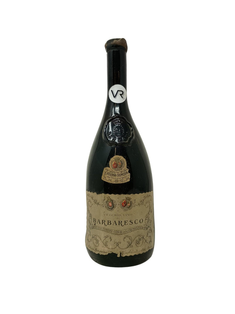 Barbaresco Riserva Cremosina - 1952 - Bersano - Rarest Wines