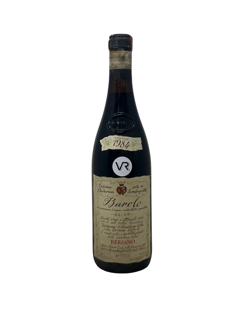 Barolo - 1984 - Bersano – Rarest Wines