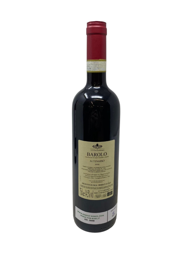 Barolo "Altenasso" - 2019 - Cavalier Bartolomeo - Rarest Wines