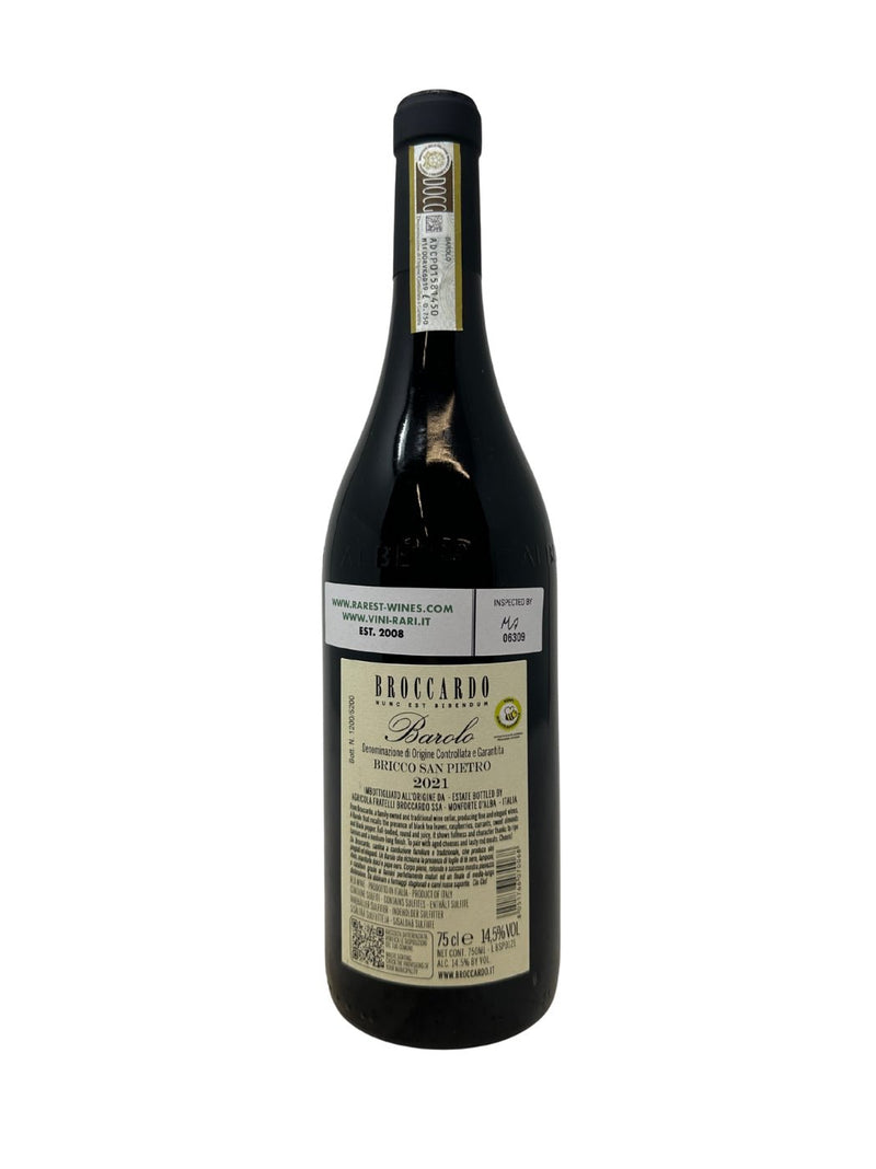 Barolo “Bricco San Pietro” - 2021 - Broccardo - Rarest Wines