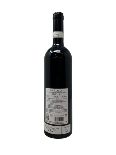 Barolo "Bussia" - 2021 - Marrone - Rarest Wines