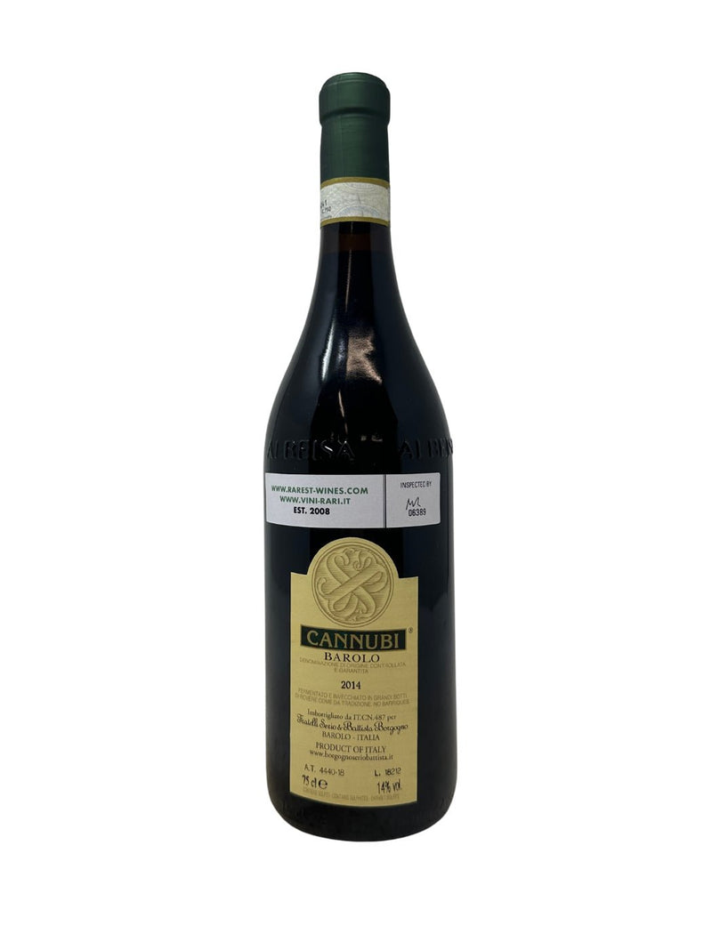 Barolo “Cannubi” - 2014 - Fratelli Serio e Battista Borgogno - Rarest Wines
