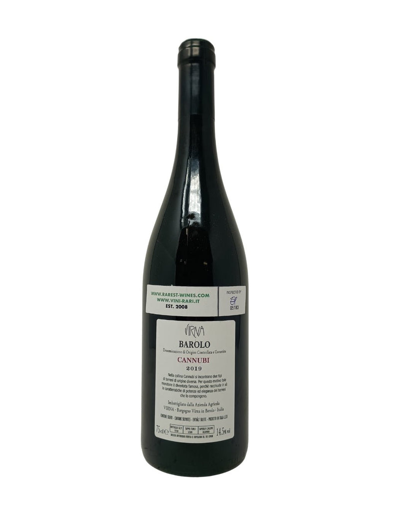 Barolo "Cannubi" - 2019 - Virna Borgogno - Rarest Wines