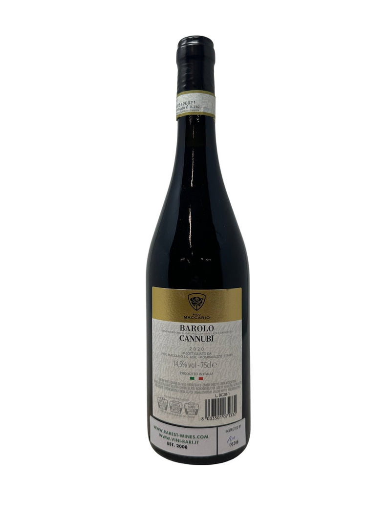 Barolo "Cannubi Boschis" - 2020 - Pico Maccario - Rarest Wines