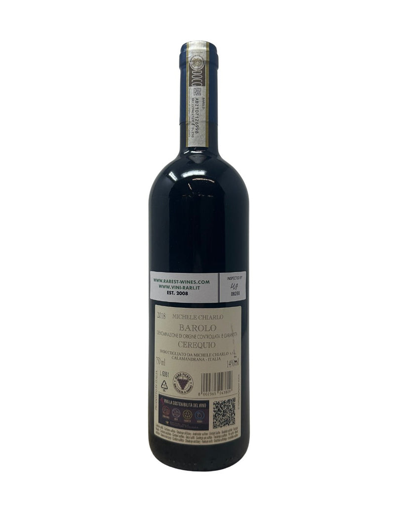 Barolo “Cerequio” - 2018 - Michele Chiarlo - Rarest Wines