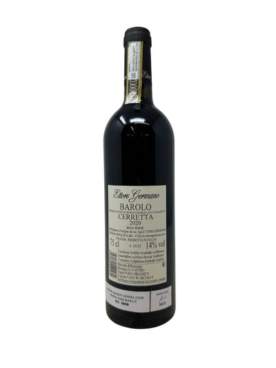 Barolo "Cerretta" - 2020 - Ettore Germano - Rarest Wines