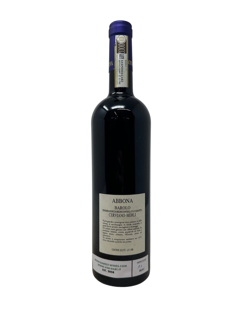 Barolo "Cerviano Merli" - 2020 - Marziano Abbona - Rarest Wines