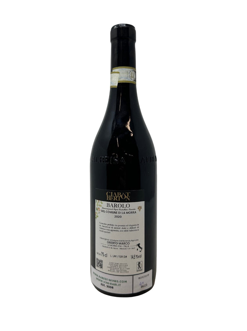 Barolo "del Comune di La Morra" - 2020 - Ciabot Berton - Rarest Wines
