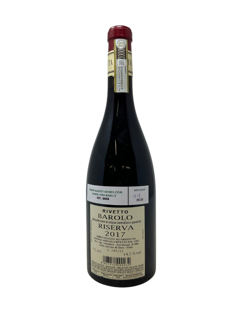 Barolo "Leon Riserva" - 2017 - Rivetto - Rarest Wines