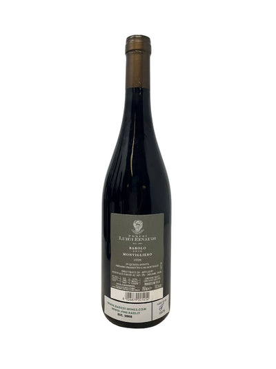 Barolo Monvigliero - 2020 - Poderi Luigi Einaudi - Rarest Wines