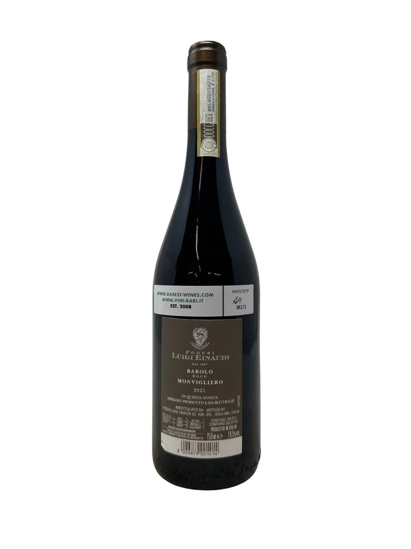 Barolo "Monvigliero" - 2021 - Poderi Luigi Einaudi - Rarest Wines