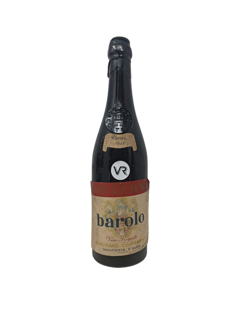 Barolo Riserva - 1937 - Giacomo Conterno - Rarest Wines