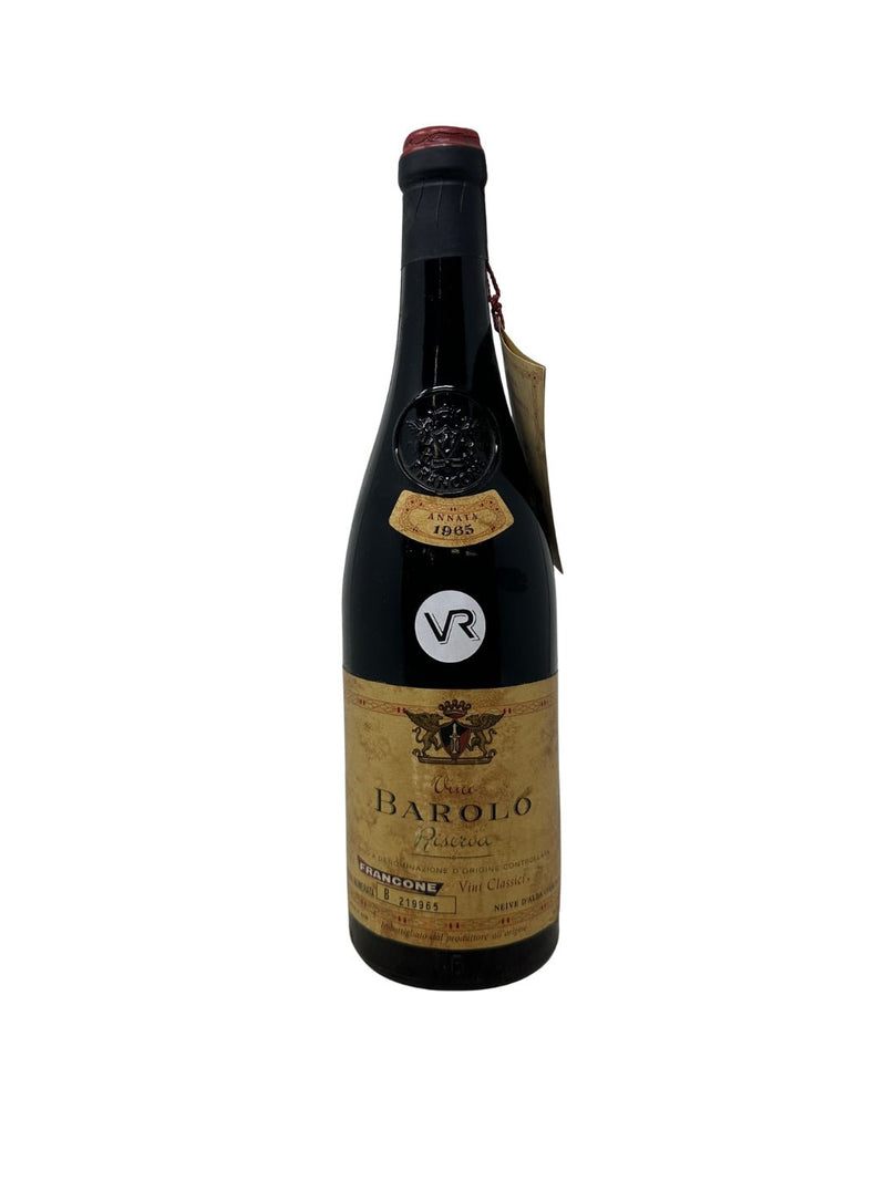 Barolo Riserva - 1965 - Francone - Rarest Wines