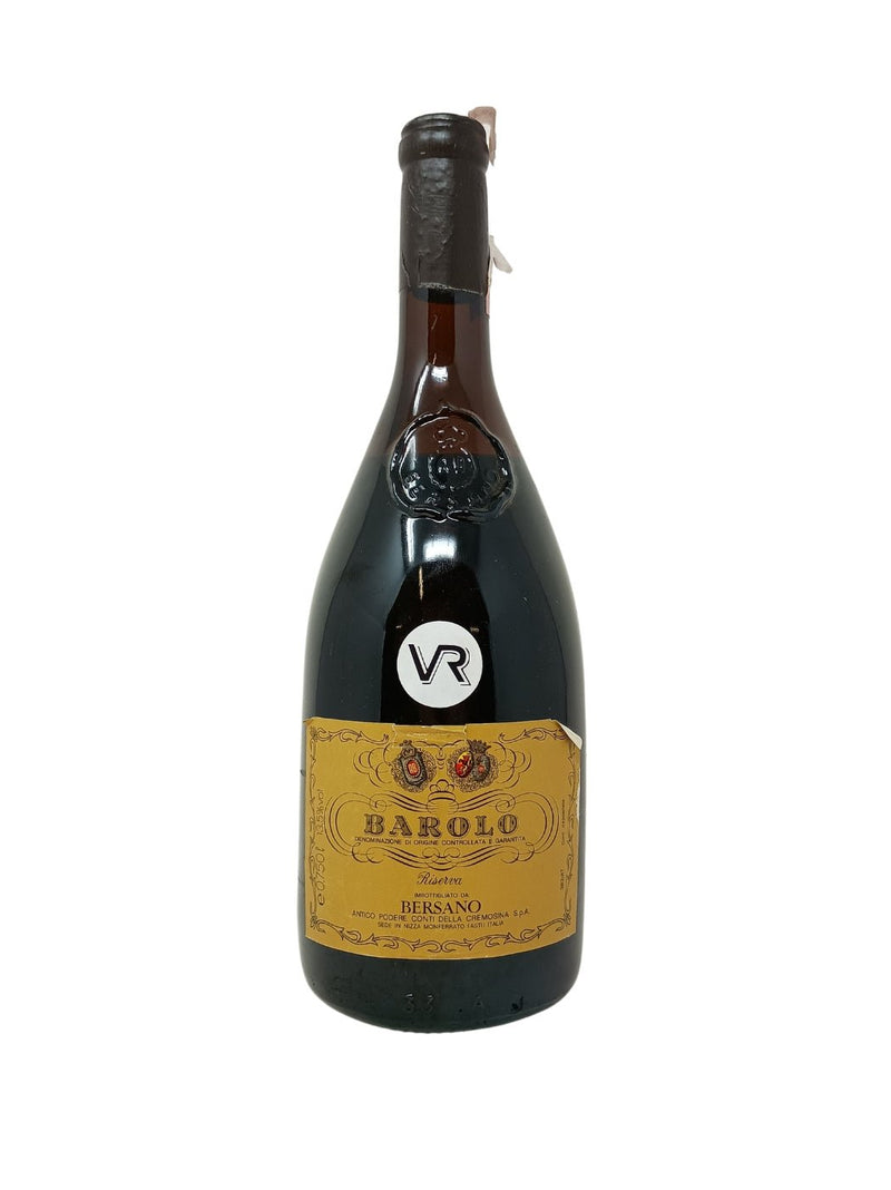 Barolo Riserva - 1985 - Bersano - Rarest Wines