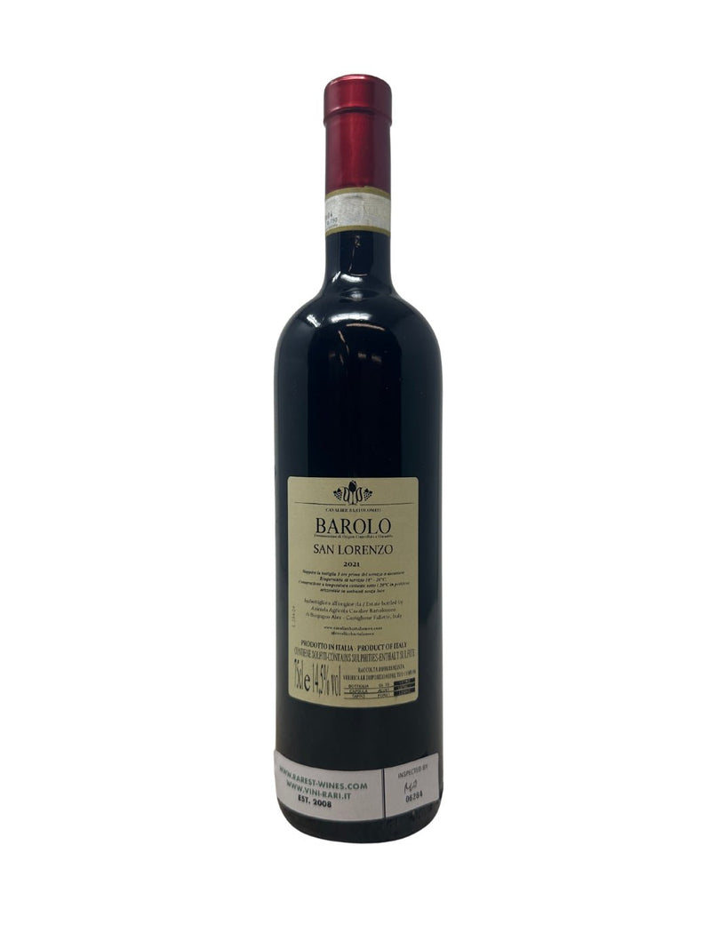 Barolo “San Lorenzo” - 2021 - Cavalier Bartolomeo - Rarest Wines