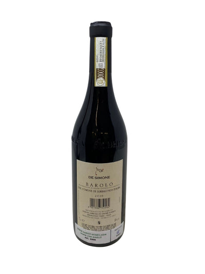 Barolo "Serralunga d'Alba" - 2019 - Azienda Agricola De Simone - Rarest Wines