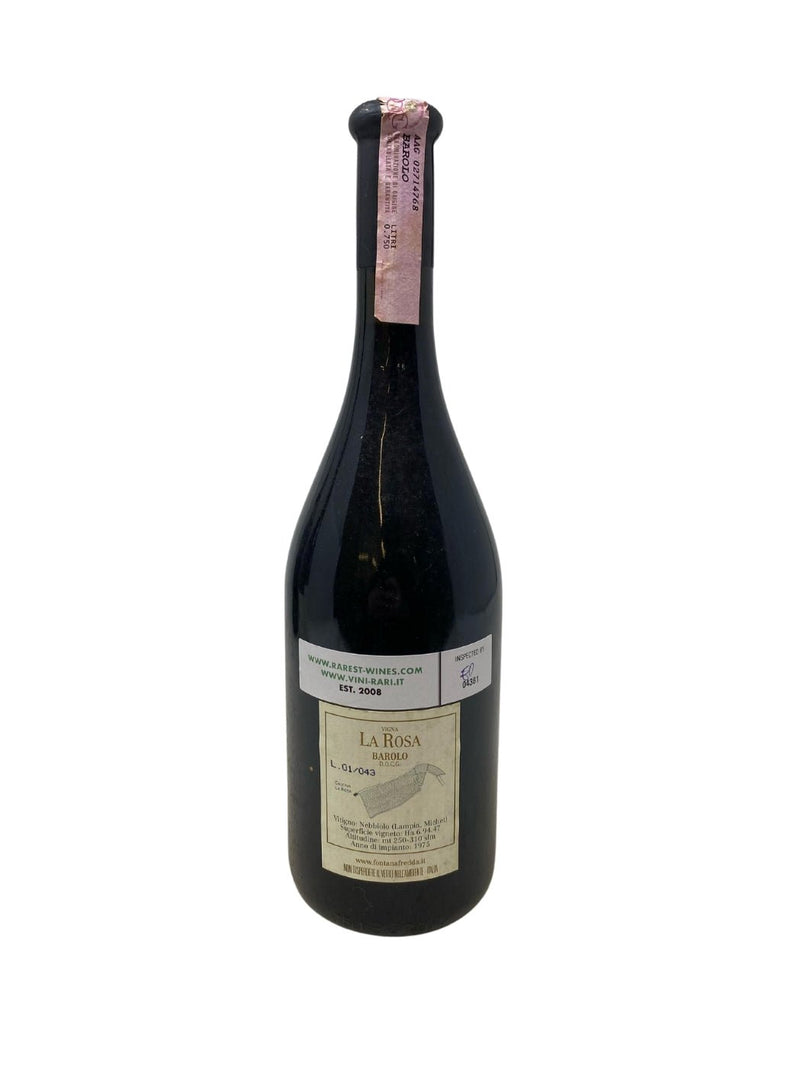 Barolo "Vigna La Rosa" - 1997 - Fontanafredda - Rarest Wines
