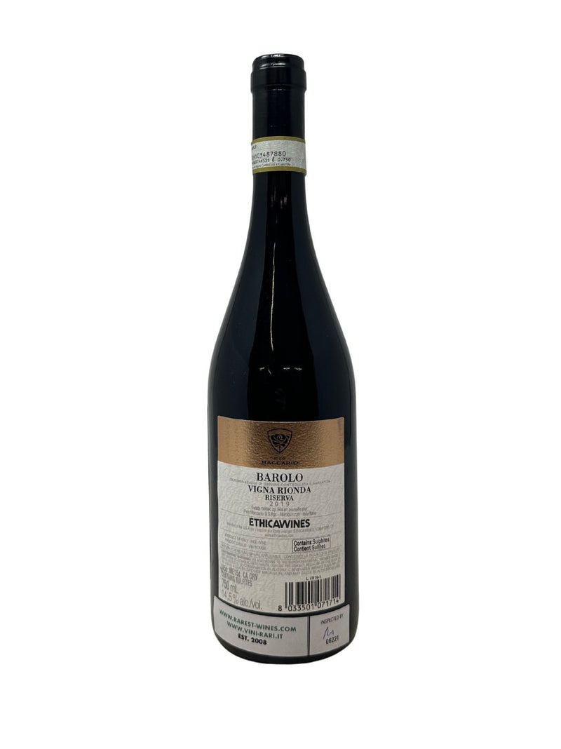 Barolo "Vigna Rionda Riserva" - 2019 - Pico Maccario - Rarest Wines