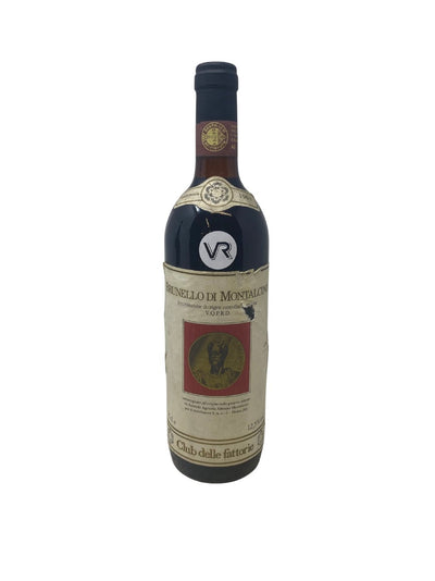 Brunello di Montalcino - 1983 - Club delle Fattorie - Rarest Wines