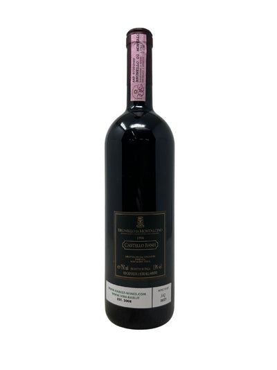 Brunello di Montalcino - 1996 - Castello Banfi - Rarest Wines