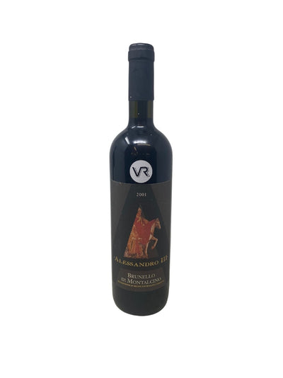 Brunello di Montalcino "Alessandro III" - 2001 - Castiglion del Bosco - Rarest Wines