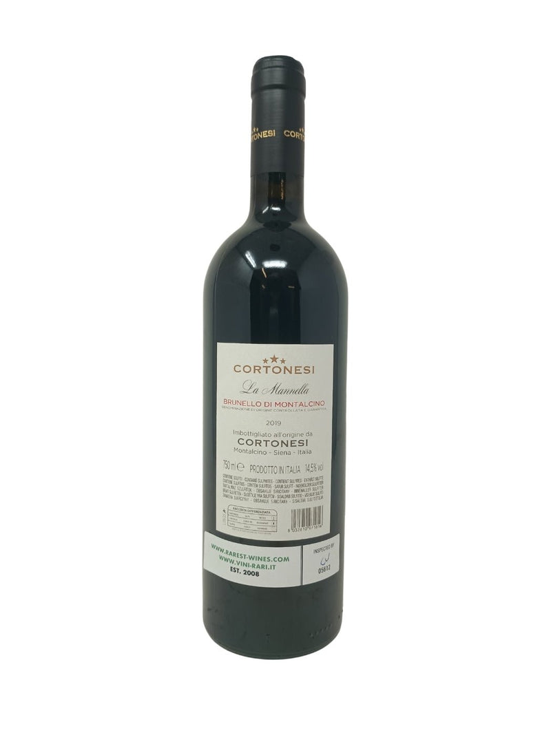 Brunello di Montalcino "La Mannella" - 2019 - Cortonesi - Rarest Wines