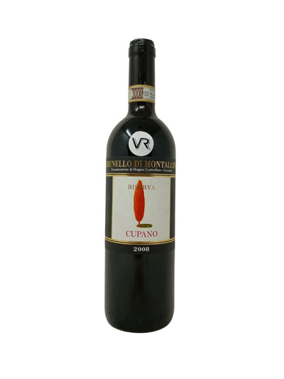 Brunello di Montalcino Riserva - 2008 - Cupano - Rarest Wines