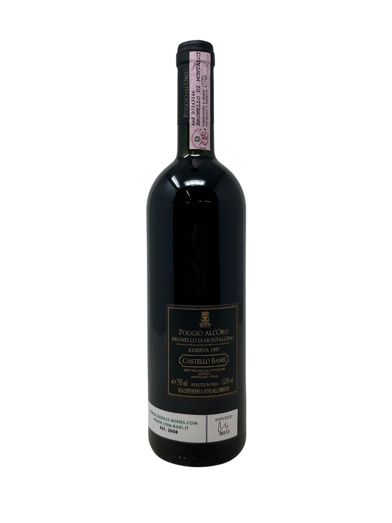 Brunello di Montalcino “Riserva Poggio all’Oro” - 1997 - Castello Banfi - Rarest Wines
